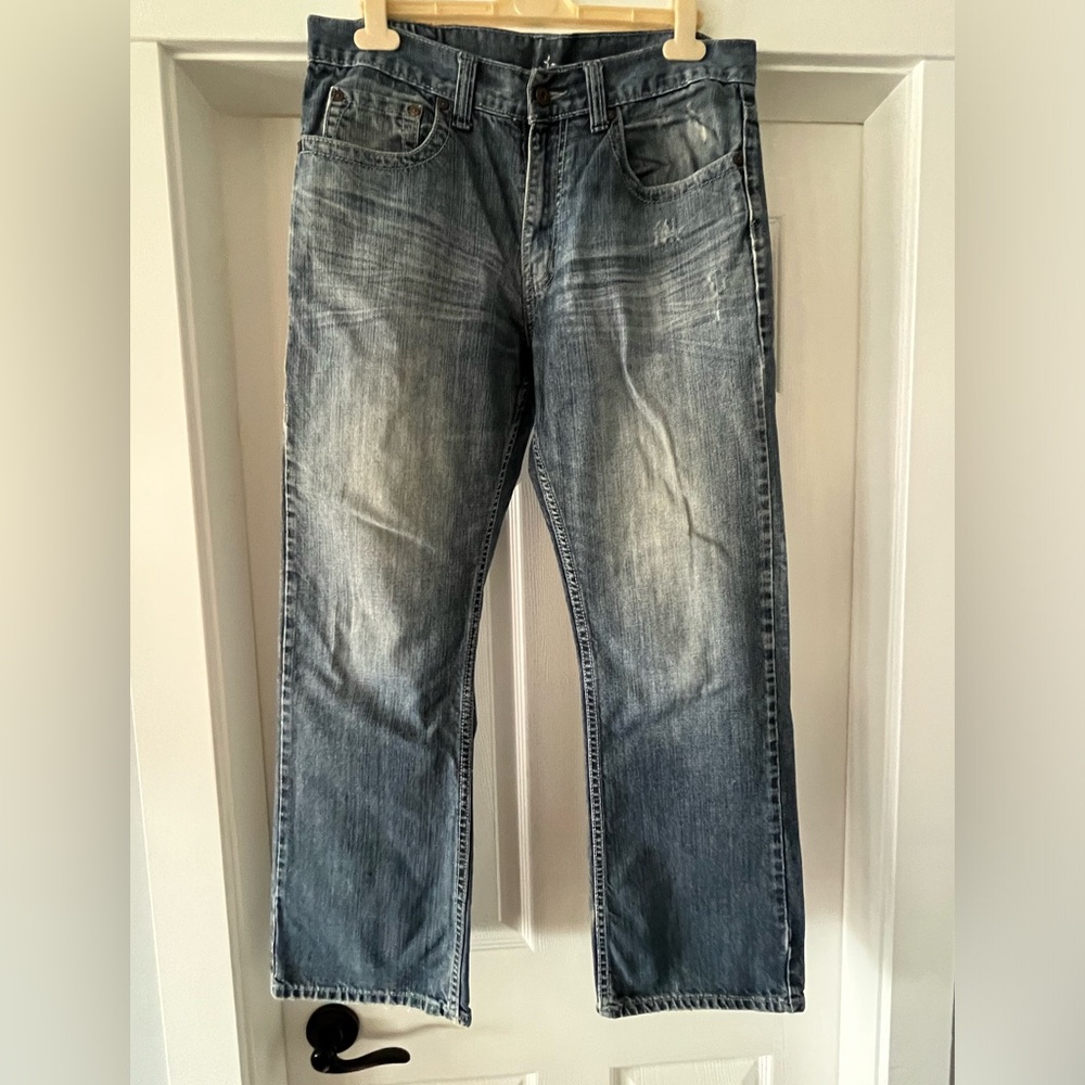 Men’s Flypaper jeans w32 x L30, light blue wash